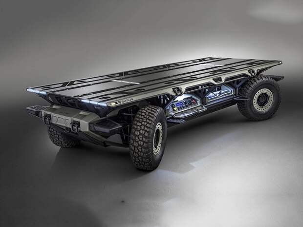 GM представила автономную грузовую платформу на водороде
