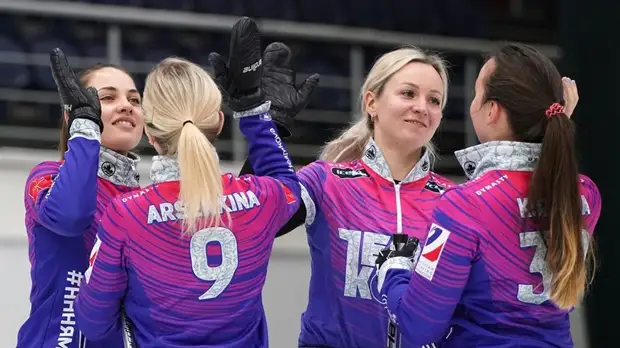 Российские кёрлингистки обыграли команду Латвии на ЧМ в Силькеборге