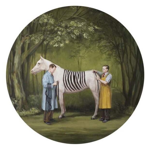 «Самозванец (прекрасная зебра)». Автор: Toni Hamel.