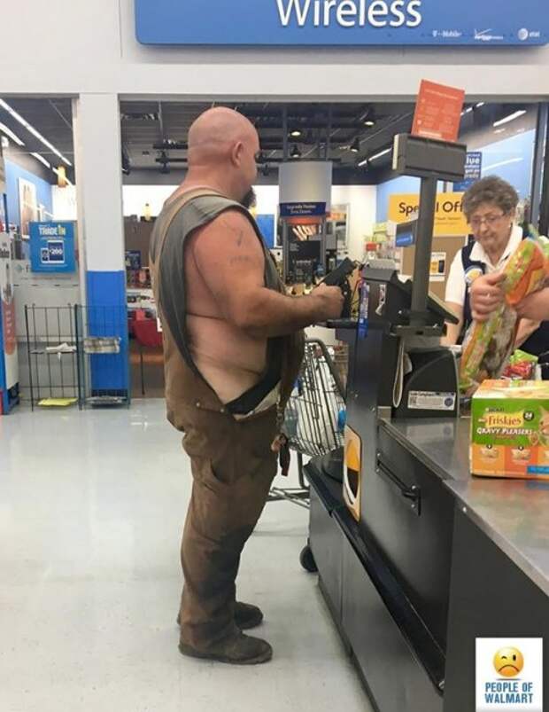 Чудаки и чудачества в Walmart (18 фото)
