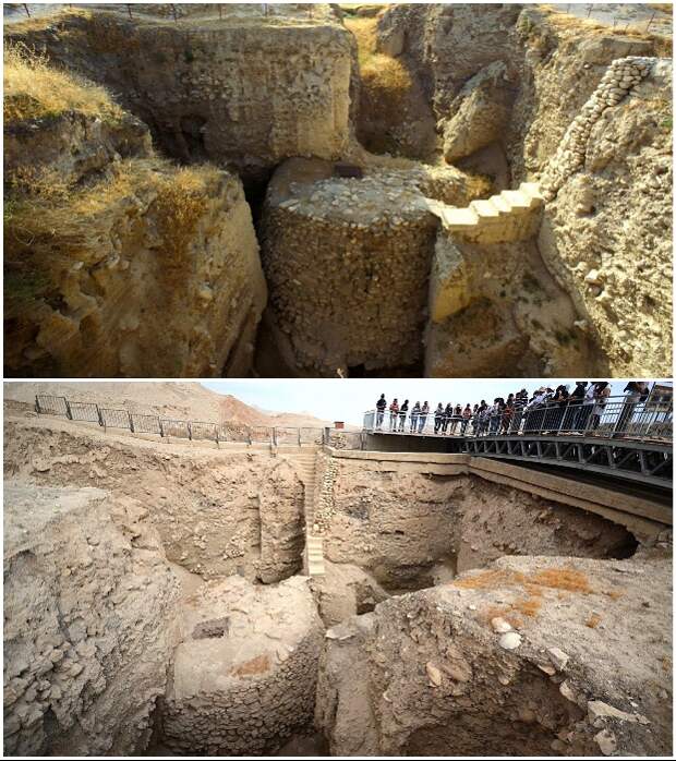 Загадочная башня Иерихона расположена в одном из древнейших поселений мира – в деревне Тель-Иерихон (Палестина). 