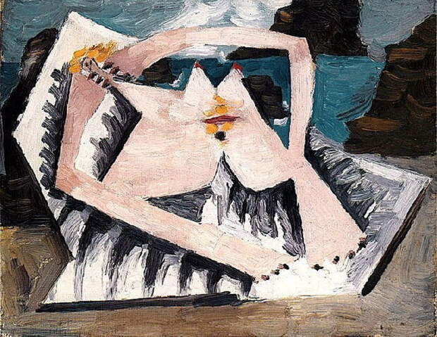 Пабло Пикассо. Купальщицы  5. 1928 год