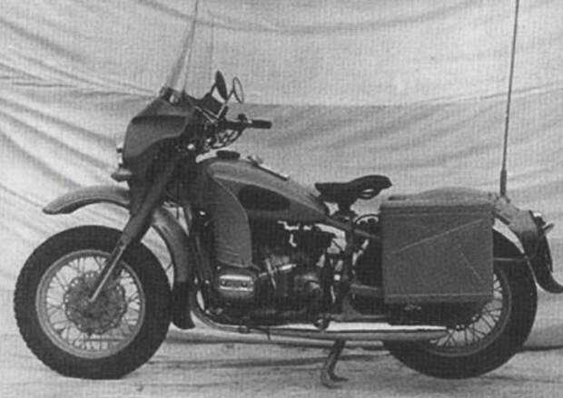 Милицейский М-100. Самый мощный из советских «служивых» мотоциклов