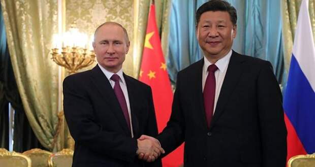 Путин и Си Цзиньпин Путин и Си Цзиньпин