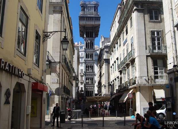 1. Elevador de Santa Justa, Лиссабон история, лифт, мир, необычно, путешествия, факты