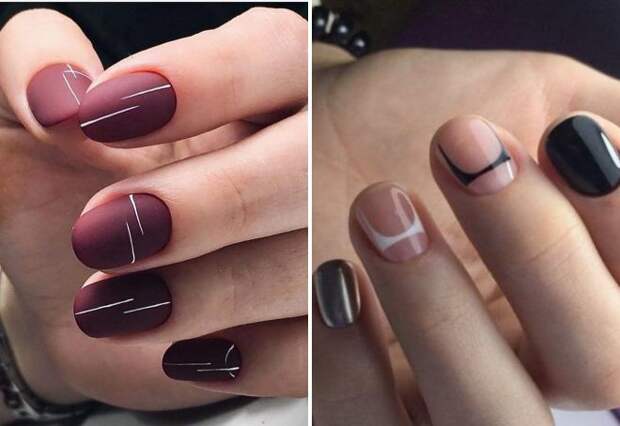Шеллак на короткие овальные ногти 2019 Шеллак на короткие овальные ногти 2019