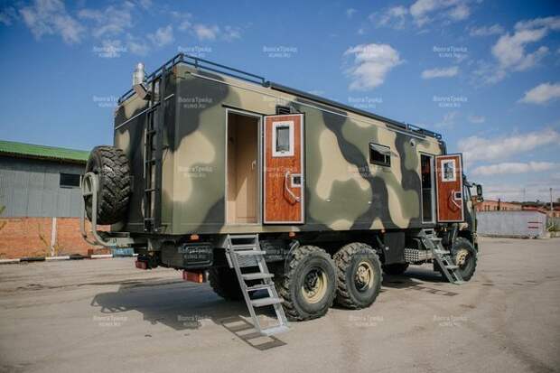 Русский дом на колесах Премиум класса на базе КАМАЗ-43118 авто, автодом, грузовики, камаз