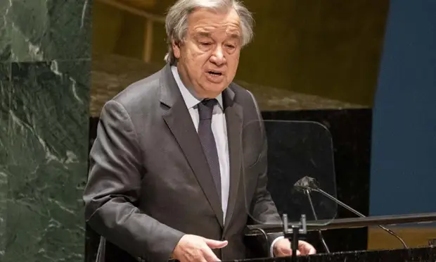 В МИД России назвали темы переговоров с генсеком ООН