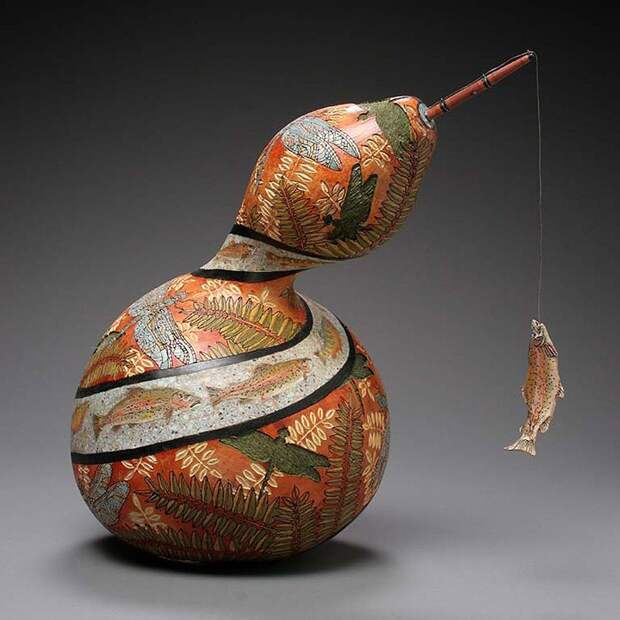 pumpkin16 Шедевры из тыквы от Мэрилин Сандерлэнд