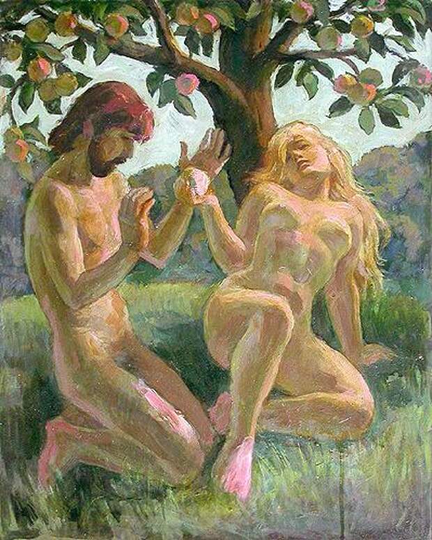 Если первые люди были Адам и Ева, и у них было 3 сына, откуда же пошли люди...