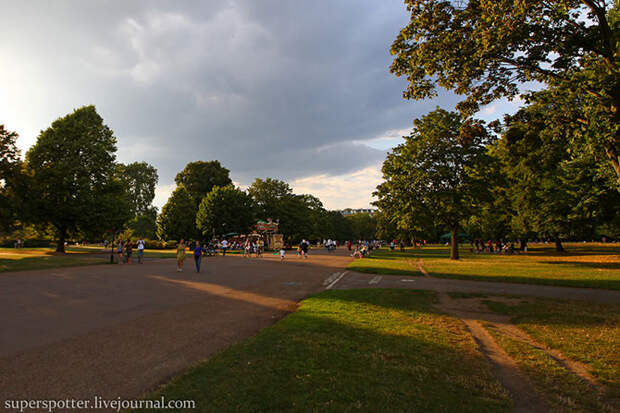 Прогулка по Кенсингтонскому парку в Лондоне