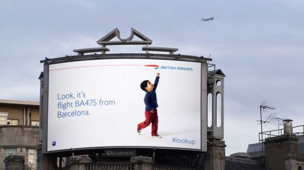 British Airways показала британцам куда летят ее самолеты