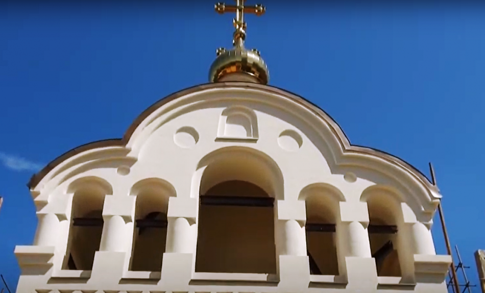 Видео: храмовый комплекс Николая Мирликийского в Щукине почти построен