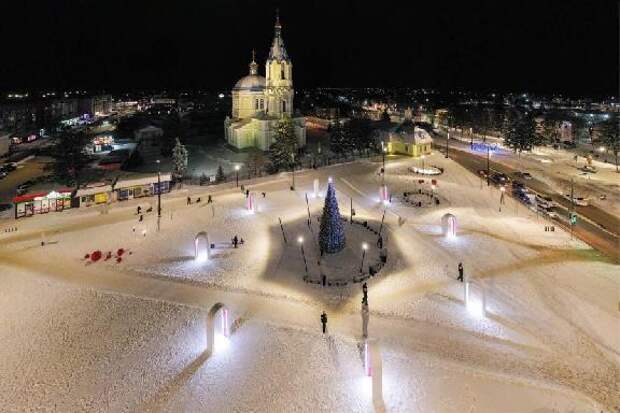 Три города Тамбовской области поборются за звание обладателей лучших "Ёлок России"