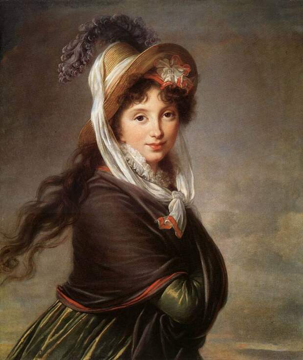 Portrait of a Young Woman WGA, Автор: Vigée Le Brun, Louise Élisabeth (Элизабет Луиза Виже Лебрен)