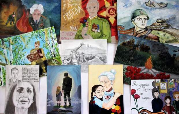 Выставка конкурса юных художников «Память поколений» в Адыгее