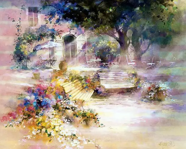 Художник Willem Haenraets. Когда несбывшееся зовёт нас…