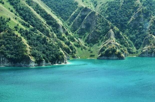 Озеро Кезеной-ам, Чеченская республика природа, россия, страна