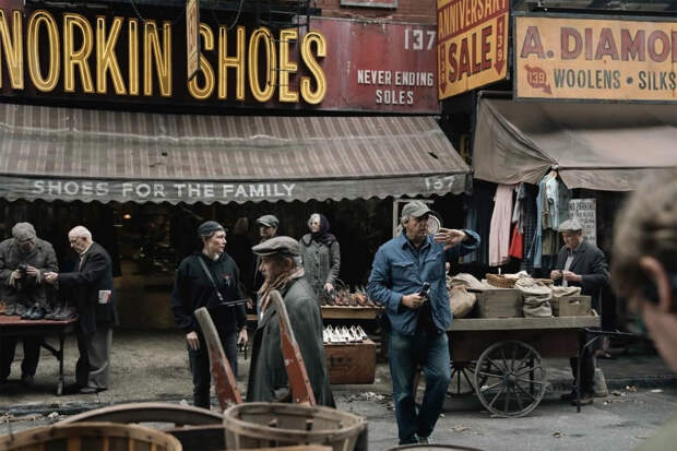 На съёмках фильма «Марти Великолепный»