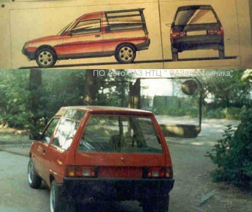 История моделей Заза  запорожец, автомобили