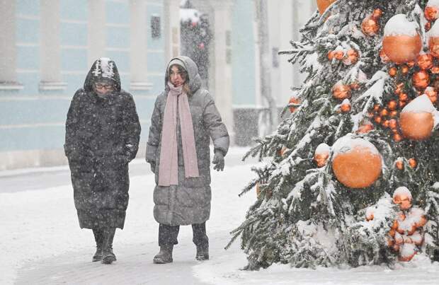Москвичей предупредили о снежном буране