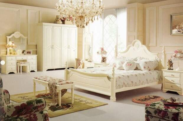 Каким должен быть интерьер спальни в классическом стиле