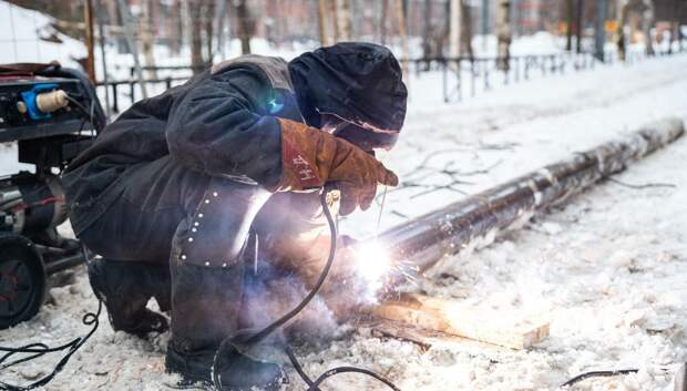 В Приморском районе Петербурга реконструируют более 13 тысяч теплосетей