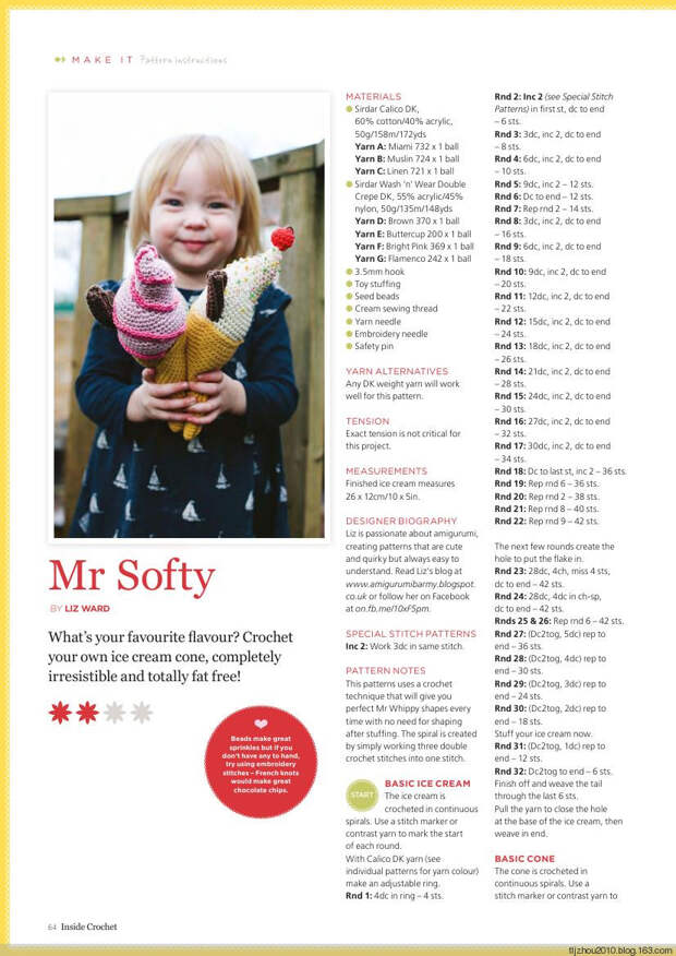 Inside Crochet №55 2014 - 紫苏 - 紫苏的博客 Inside Crochet №55 2014 - 紫苏 - 紫苏的博客