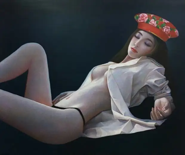 Художник Чжан Сян Минь: красота и невинность пекинских девушек