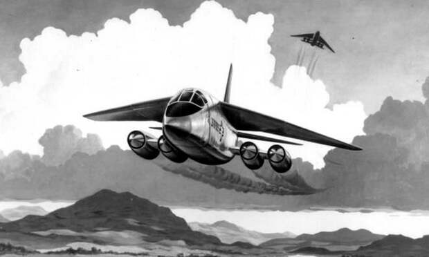 Один из ранних вариантов самолёта по концепции AMSA, 1969 год - На замену «стратосферной крепости» | Warspot.ru