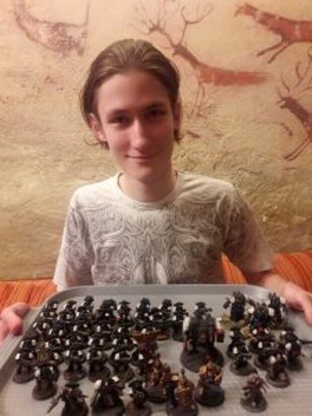 Александр начинал с коллекционирования фигурок/из личного архива