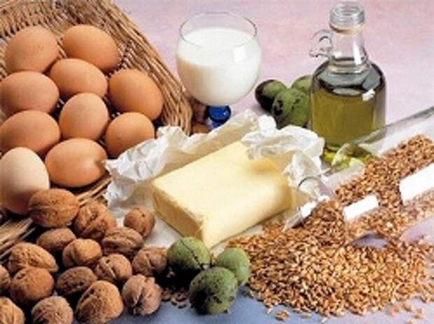 Витамин E в продуктах питания