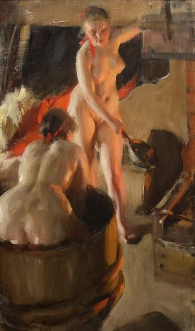 художник Андерс Цорн (Anders Leonard Zorn) картины – 09