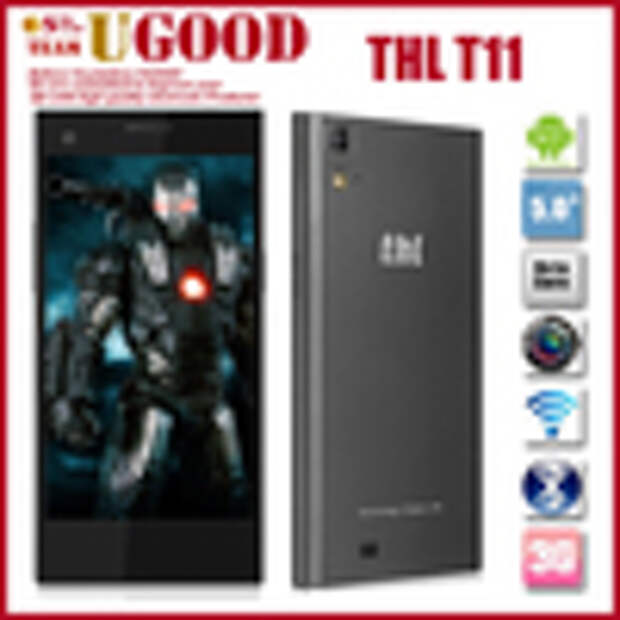 Перейти к покупке смартфона Original THL T11 MTK6592 Octa Core Mobile Phone Android Smartphone 5.0 Inch HD IPS 2GB RAM 16GB ROM 8MP Camera Cell Unlocked NFC