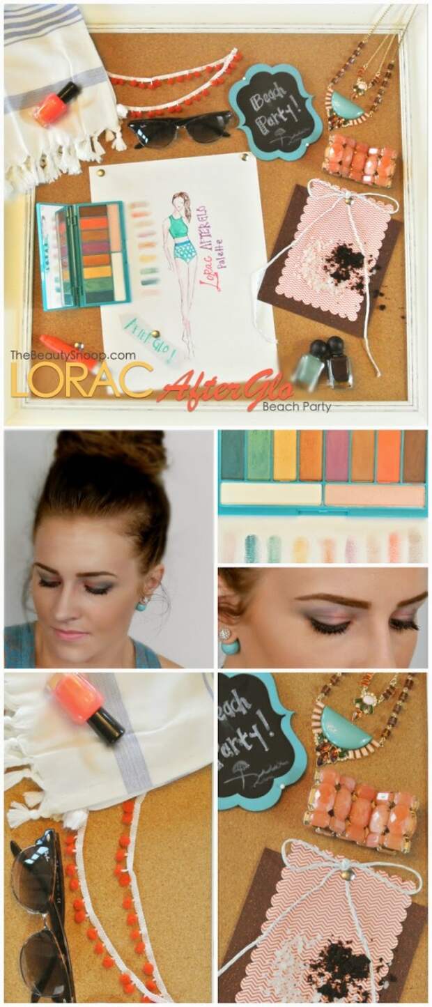 Lorac Makeup, Beach Palette, After Glo Palette, Lorac Review