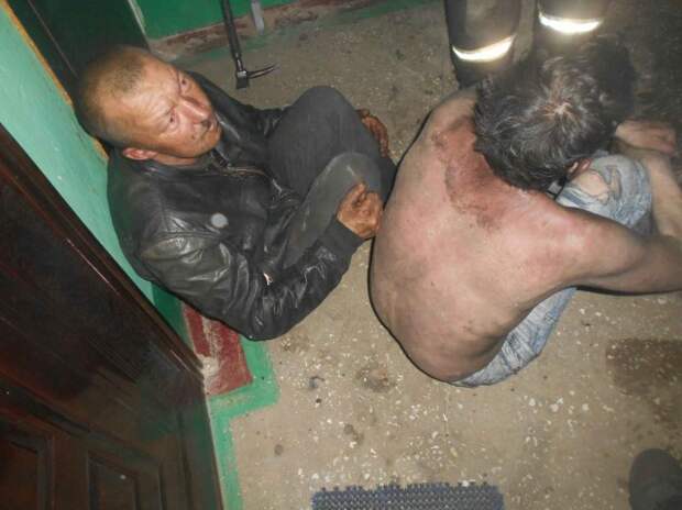 На Ульяновской на пожаре спасены двое мужчин.