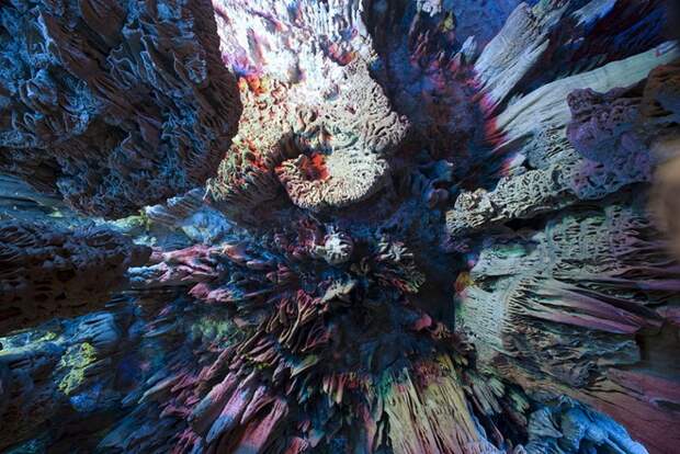 Красочные фотографии Пещеры China_020 Красочные фотографии Пещеры China_020