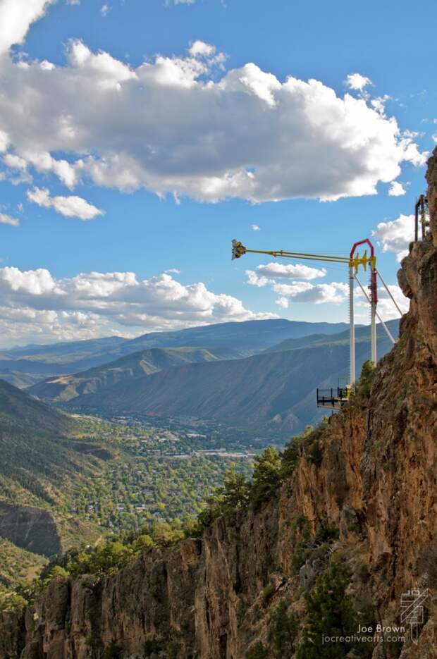 Giant Canyon Swing самые большие качели в мире 
