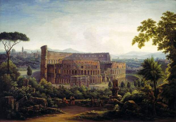 Матвеев - Вид Рима. Колизей. 1816
