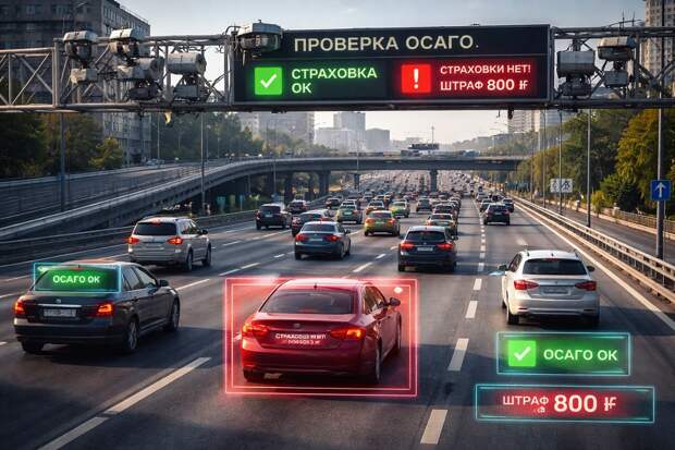 Размер штрафа за отсутствие ОСАГО по правилам 2026 года достигнет 5000 рублей
