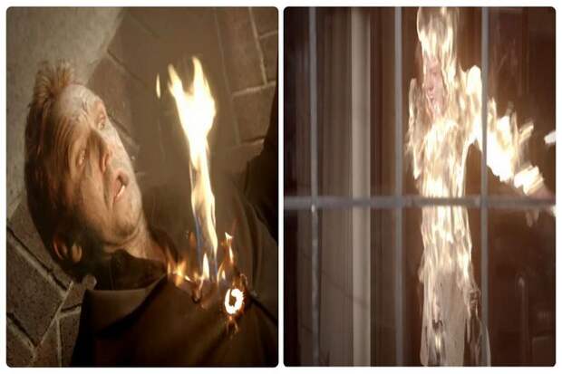 Вместо того чтобы вампир умирал от удара ножом в сердце, как Дракула в книге, граф Орлок превращается в дым, когда на него случайно попадает свет солнца.