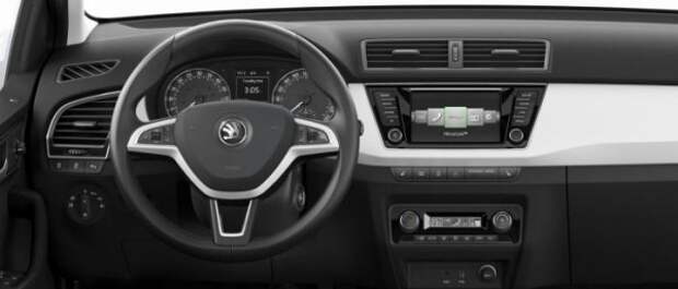 Первая фотография салона 2015 Skoda Fabia Первая фотография салона 2015 Skoda Fabia