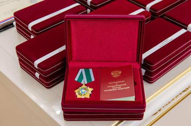 Собянин вручил государственные награды заслуженным москвичам в преддверии Дня России. Фото: В. Новиков mos.ru. Пресс-служба мэра и Правительства Москвы