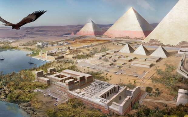 Мемфисские правители известны, как строители гигантских пирамид.