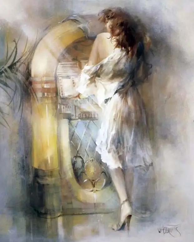Художник Willem Haenraets. Когда несбывшееся зовёт нас…