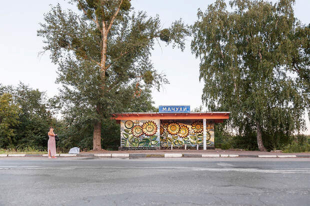 Советские автобусные остановки в фотографиях Кристофера Хервига 24