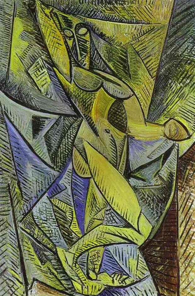 Пабло Пикассо. Танец с покрывалами. 1907 год