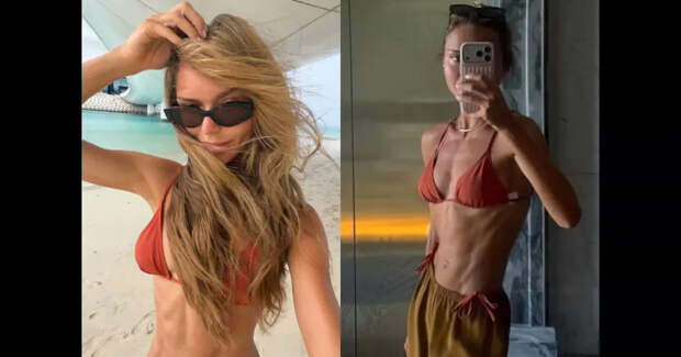 Стеша Маликова в бикини отдыхает в Дубае