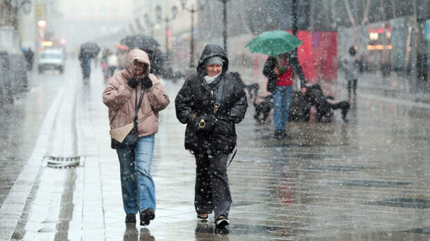 Мокрый снег и штормовой ветер в Москве: следующая неделя начнется с ухудшения погоды