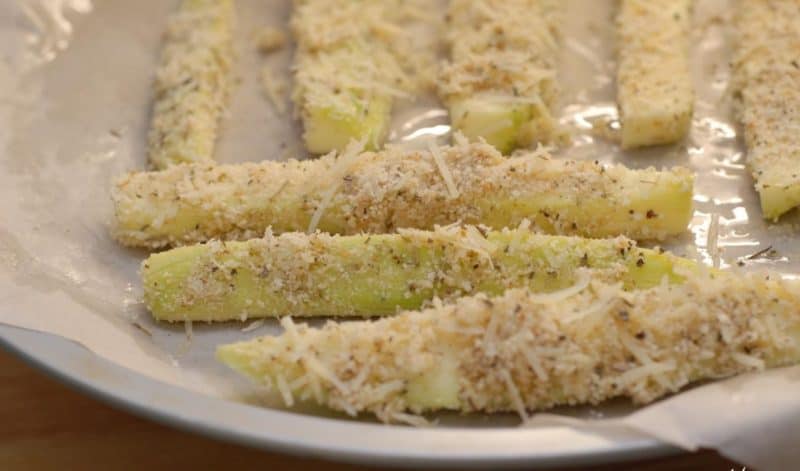 Кабачки с сыром в духовке